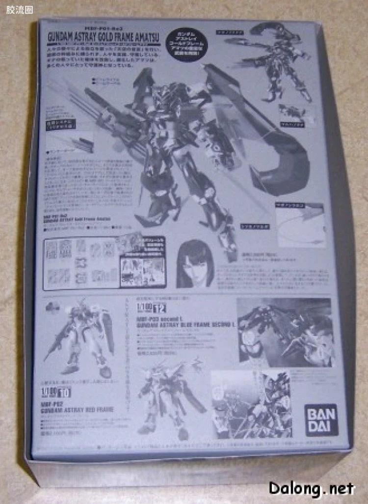 机动战士高达SEED SEED DESTINY 1/100 13 MBF-P01-Re2 异端高达金色机天蜜纳 - 图片